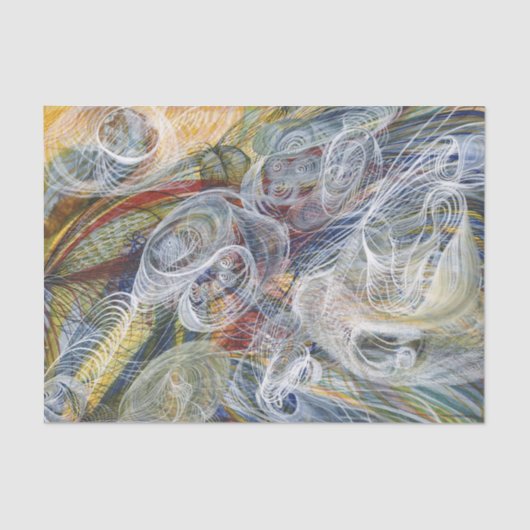 Glory Be to God door Georgiana Houghton Tissuepapier (Voorkant)