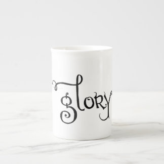 "Glory" Bone China Mok