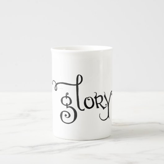 "Glory" Bone China Mok (Voorkant)