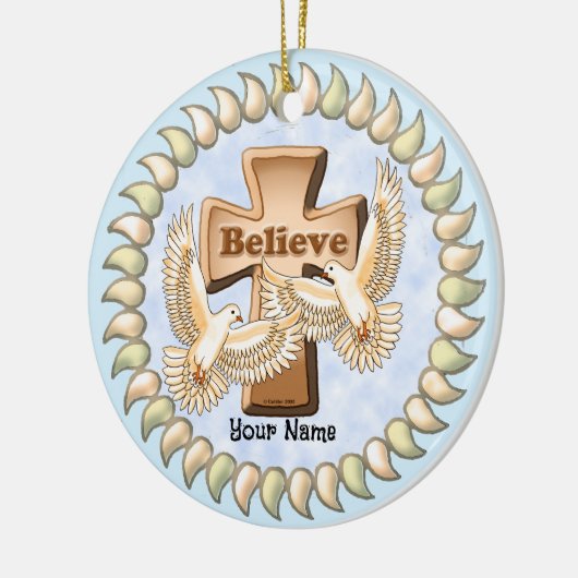 Glory Cross Christelijk ornament (Links)