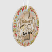 Glory Cross Christelijk Ornament (voorkant)