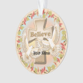 Glory Cross Christelijk Ornament (voorkant)
