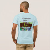 GLORY DAY 13, games, pijn helt. Kippen graven... T-shirt (Achterkant volledig)