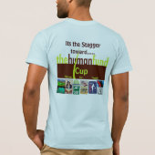 GLORY DAY 13, games, pijn helt. Kippen graven... T-shirt (Achterkant)