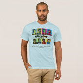 GLORY DAY 13, games, pijn helt. Kippen graven... T-shirt (Voorkant volledig)