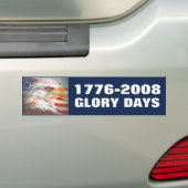 Glory Days Bumpersticker (Op auto)