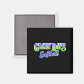 Glory Days Softball Magneet (Voorkant / Achterkant)