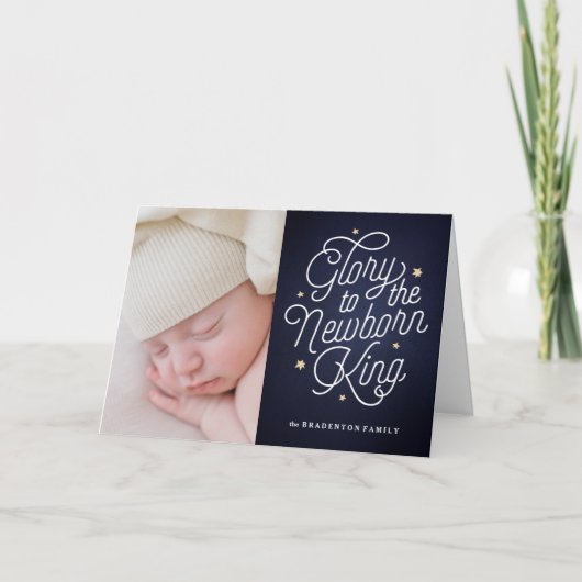 Glory Feestdagen Kaart (Voorkant)