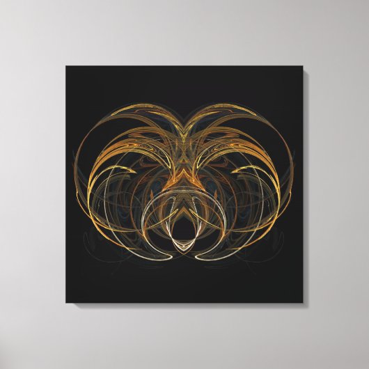 Glory Fractal Fijne Kunst op Canvas Afdruk (Voorkant)