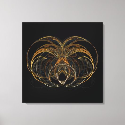 Glory Fractal Fijne Kunst op Canvas Afdruk (Voorkant)