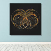Glory Fractal Fijne Kunst op Canvas Afdruk (Insitu (Houten vloer))
