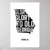 Glory Glory (zwart) Poster (Voorkant)