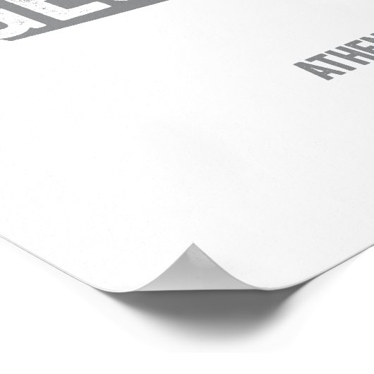 Glory (grijs) poster (Hoek)