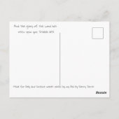 Glory Horse van Sherry Jarvis Briefkaart (Achterkant)