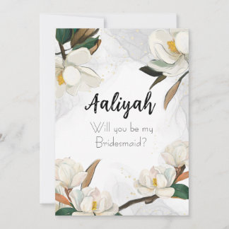 Glory Magnolia: word je bruidsmeisje? Kaart