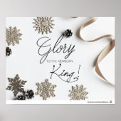 Glory naar de pasgeboren koning! poster (Voorkant)