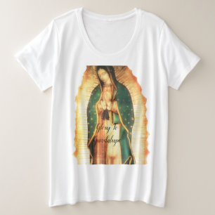 Glory naar Guadalupe Grote Maat T-shirt