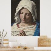 Glory naar Madonna Poster (Keuken)