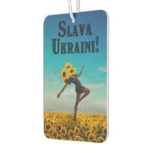 Glory naar Oekraïne! Slava Ukraine! Luchtverfrisser (Links)