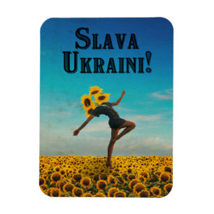 Glory naar Oekraïne! Slava Ukraine! Magneet