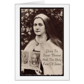 Glory naar Saint Therese en het Heilige gezicht va (Voorkant)