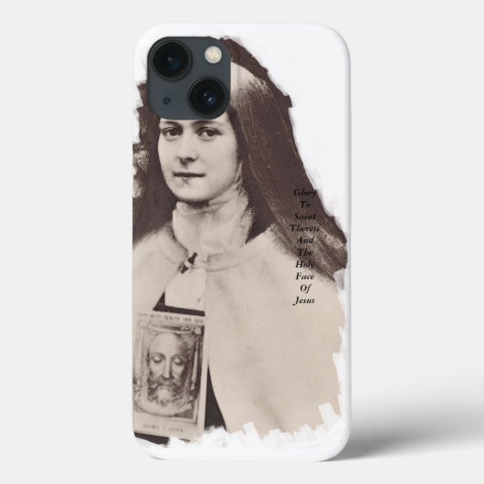 Glory naar Saint Therese en het Heilige gezicht va Case-Mate iPhone Case (Achterkant)