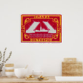 Glory October Bridge - Matchbox Print - Aesthetic (Keuken)