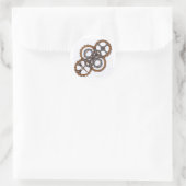 Glory of Gears Ronde Sticker (Tas)