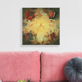 Glory of St. Genevieve Canvas Afdruk (Insitu (Woonkamer))