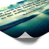 Glory of the Lord, Bible Verse, Habakkuk 2:14 Poster (Hoek)