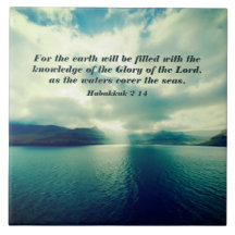 Glory of the Lord, Bible Verse, Habakkuk 2:14