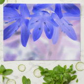 Glory of the Snow Shocking Blue Kitchen Towel Theedoek (Gevouwen)