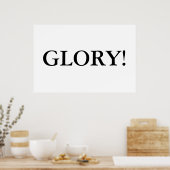 Glory! Poster (Keuken)