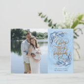 Glory | Religieus Wenskaart Feestdagenkaart (Staand voorkant)