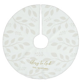 Glory to God Botanical Kerstverhaal Kerstboom Rok