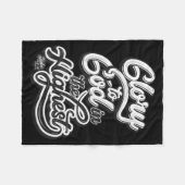 Glory To God In The Highest Luke 2_14 Praise Chris Fleece Deken (Voorkant (Horizontaal))