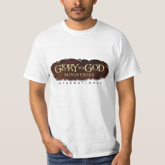 Glory to God Mannen Value T-Shirt (Voorkant)