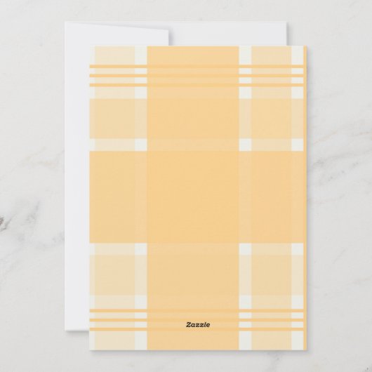 Glory to God Script Kerstmis Mustard Pset Foto Feestdagenkaart (Achterkant)