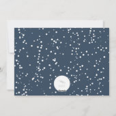 Glory to God Script Religieuze kerstfoto Feestdagenkaart (Achterkant)