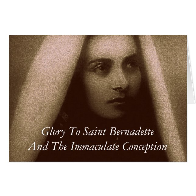 Glory to Saint Bernadette (Voorkant Horizontaal)