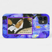 Glory to Saint Bernadette Case-Mate iPhone Case (Achterkant (horizontaal))
