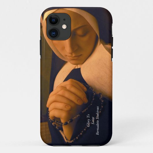 Glory to Saint Bernadette Soubirous Case-Mate iPhone Case (Achterkant)