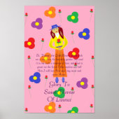 Glory to Saint Therese of Lisieux Poster (Voorkant)