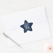 Glory to the Newborn King Glitter Ster Sticker (Envelop)