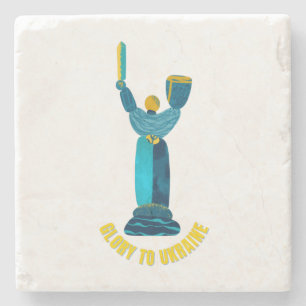 Glory to Ukraine Motherland Monument Stenen Onderzetter