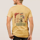 Glory Under the Stars gemobiliseerd Tri-Blend Shirt (Achterkant)