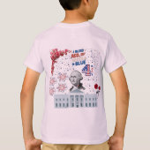 Glory Under the Stars lichtroze T-shirt (Achterkant)