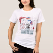Glory Under the Stars wit Tri-Blend Shirt (Voorkant)