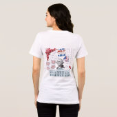 Glory Under the Stars wit Tri-Blend Shirt (Achterkant volledig)