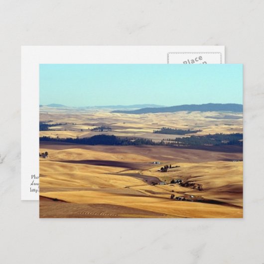 Glory van de Palouse Briefkaart (Voorkant / Achterkant)